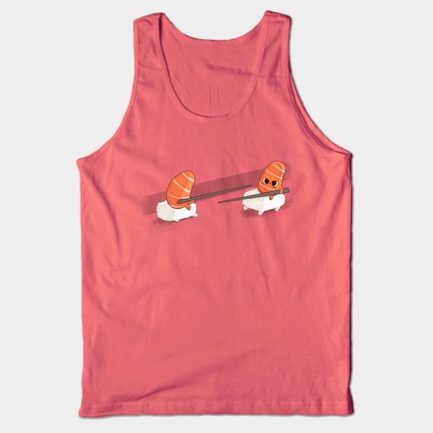 Sushi Jousting Tank Top by Naolito